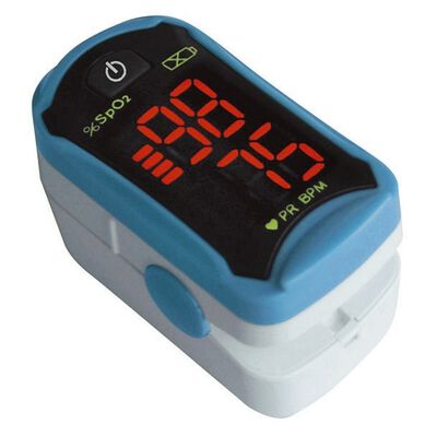 Fingerpuls-Oximeter zum schnellen Ermitteln der Sauerstoffs&auml;ttigung 