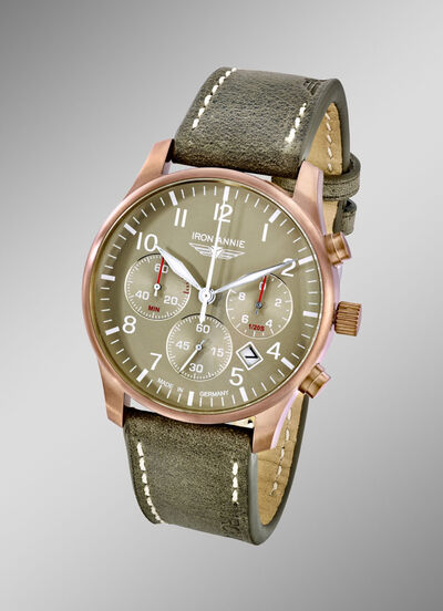 Quartz-Herrenuhr der neuen Serie Iron Annie D-AQUI 