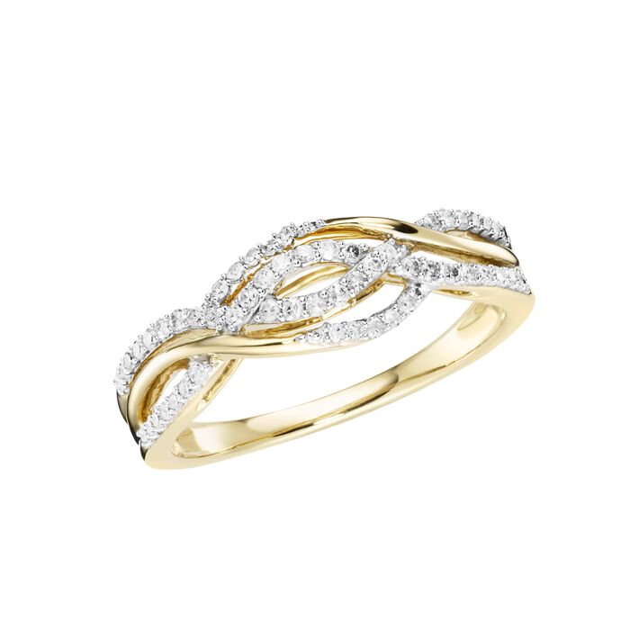 Damenring mit 56 Brillanten 