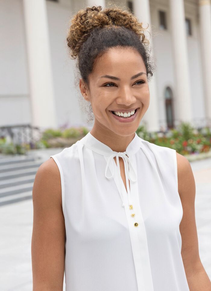 Unifarbene Tunika ECRU