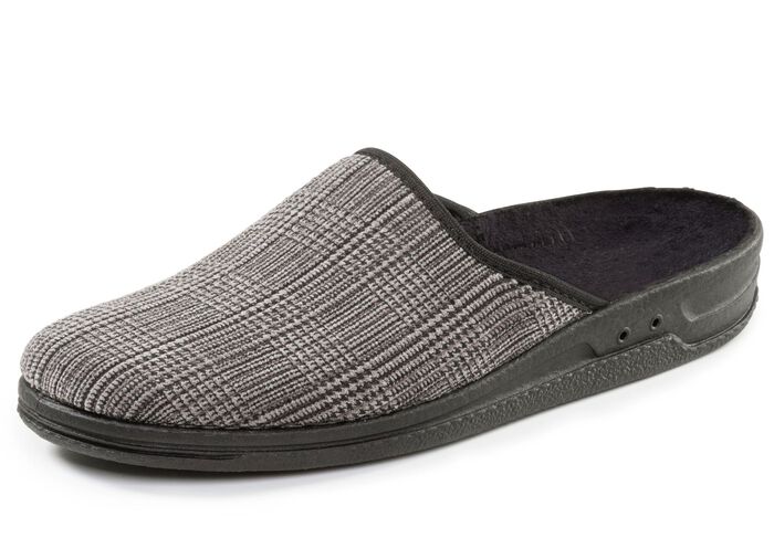 Klassiche Herren-Hausschuhe, mit anatomisch geformtem Fussbett 