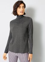 Shirt mit Raffungen in 5 Farben 