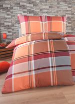 Bettw&auml;sche-Garnitur in Polycotton-Biber-Qualit&auml;t 