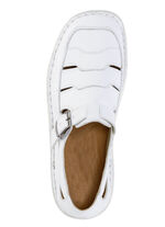 ELENA EDEN Slipper mit luftigen Durchbrüchen WEISS