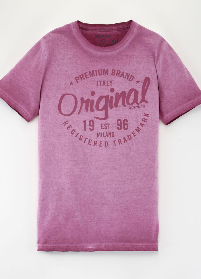 T-Shirt von «Milano Italy» in 3 Farben BEERE