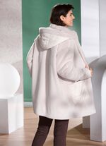 Jacke im angesagten Materialmix 