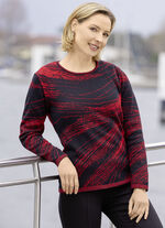 Pullover in Jacquardmuster 