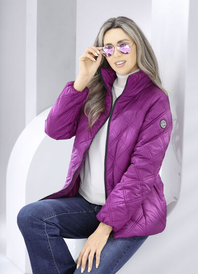 Jacke mit Reißverschlusstaschen 
