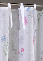 Dekoschal mit Blumen-Motiven 