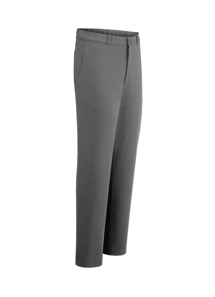 «Klaus Modelle»-Superstretch-Hose in 4 Farben ANTHRAZIT MELIERT