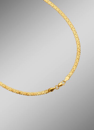 Halskette oder Armband mit K&ouml;nigskettengliedern 