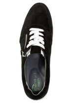 ELENA EDEN, bequeme Damen-Sneaker, Weite G, mit herausnehmbarem Fussbett SCHWARZ