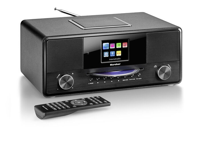 &laquo;Karcher&raquo; Internetradio mit CD-Spieler 