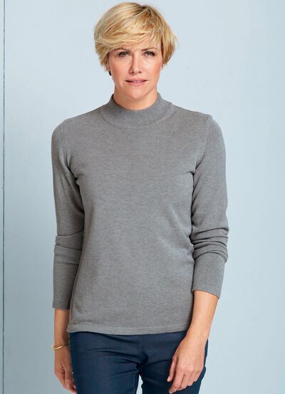 Pullover mit Modal-Anteil 