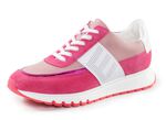 ELENA EDEN Sneaker mit Zier-Perforation PINK-WEISS