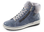 Remonte, gefütterte Damen-Boots, Winterschuhe, Weite G, mit herausnehmbarem Fussbett JEANS