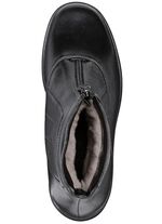 ELENA EDEN, gef&uuml;tterte Damen-Stiefeletten, Winterschuhe, Weite H, mit Lammfell 