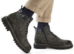 Rieker, gefütterte Herren-Boots, Winterschuhe, Weite H, mit Reissverschluss ANTHRAZIT
