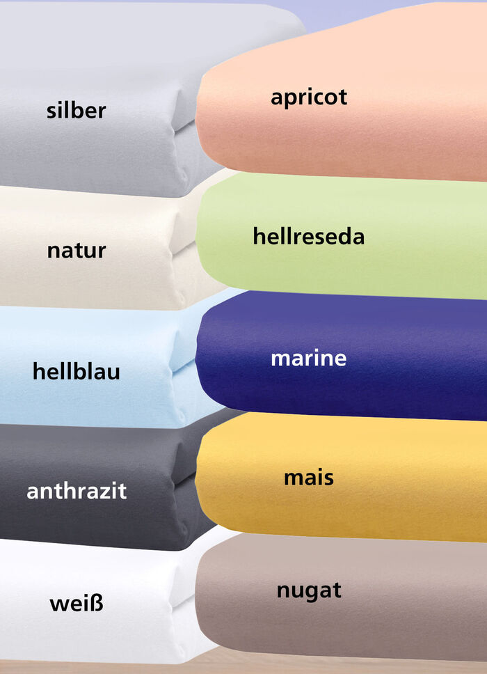 Superweiche Spannbetttücher und Kissenbezüge WEISS