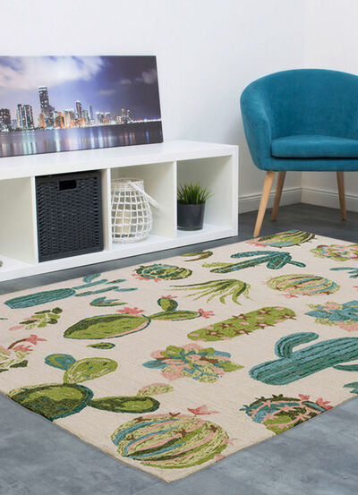 Innen- und Außenbereich geeignete Brücken und Teppiche 