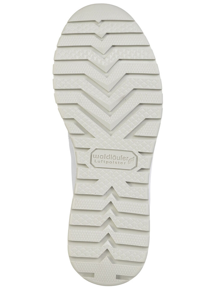 Waldläufer, bequeme Damen-Schnürschuhe, Weite H, mit herausnehmbarem Fussbett BLEU