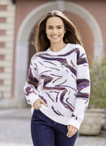 Pullover mit flauschig weichem Griff 