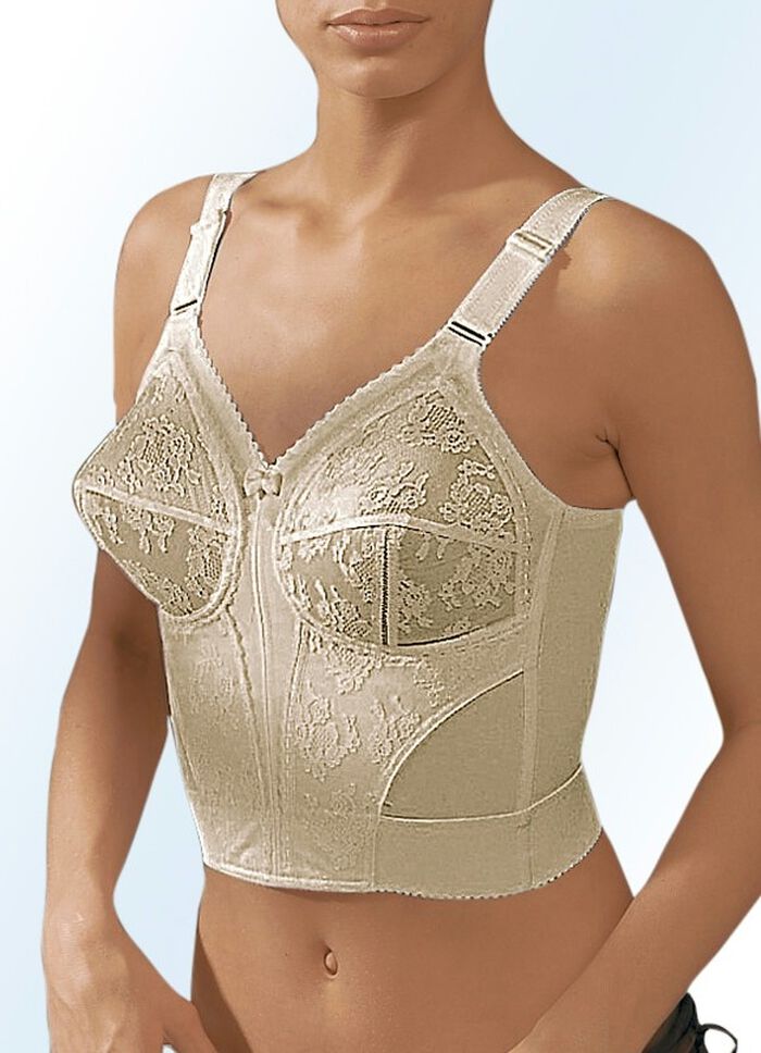 Triumph-Doreen BH in langer Form, mit Spitze 