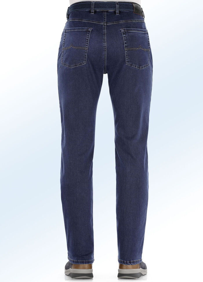 Superstretch-Jeans von «Suprax» in 4 Farben DUNKELBLAU