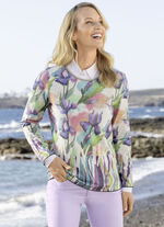 Pullover in weichem Feinstrick 