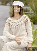 Pullover mit Norwegermuster 