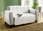 Couch- und Sesselschoner mit Anti-Rutsch-Beschichtung BEIGE