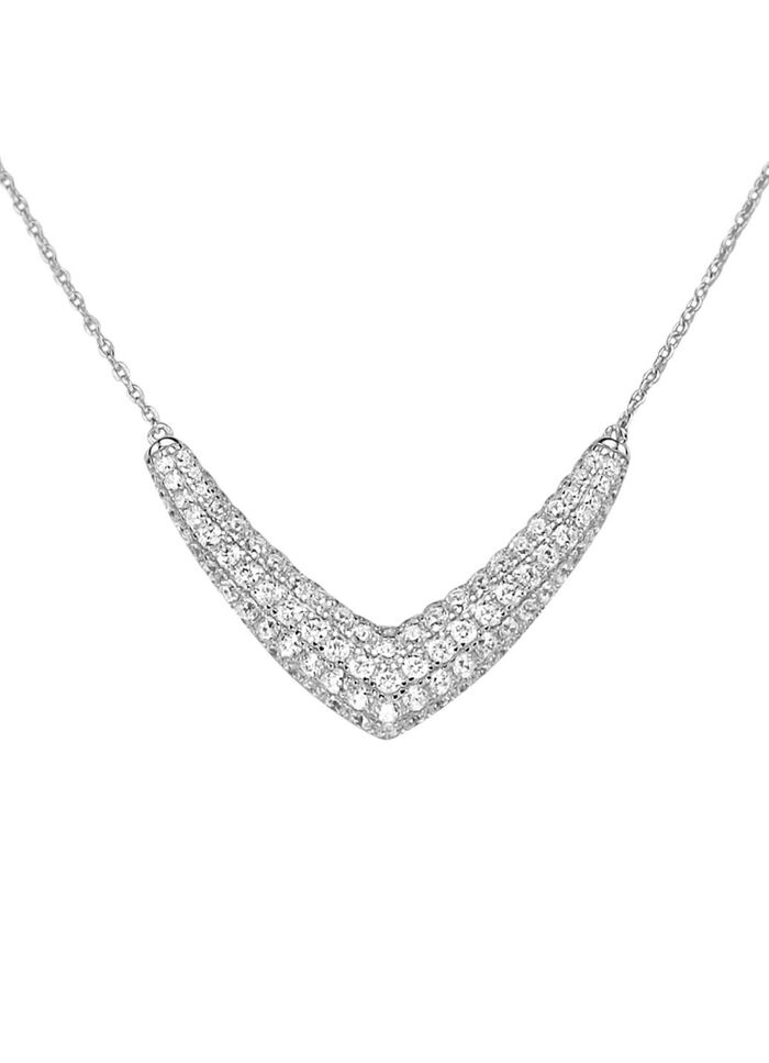 Halskette mit Zirkonia 