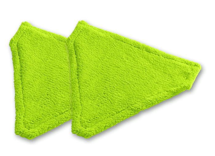 Ersatzbez&uuml;ge, 2er-Set, f&uuml;r Dreieckfuss Wischmopp  