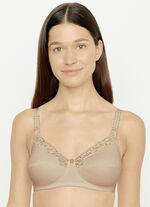 Susa BH aus hautsympathischer Baumwolle mit dekorativer Stickerei am D&eacute;collet&eacute; PUDER