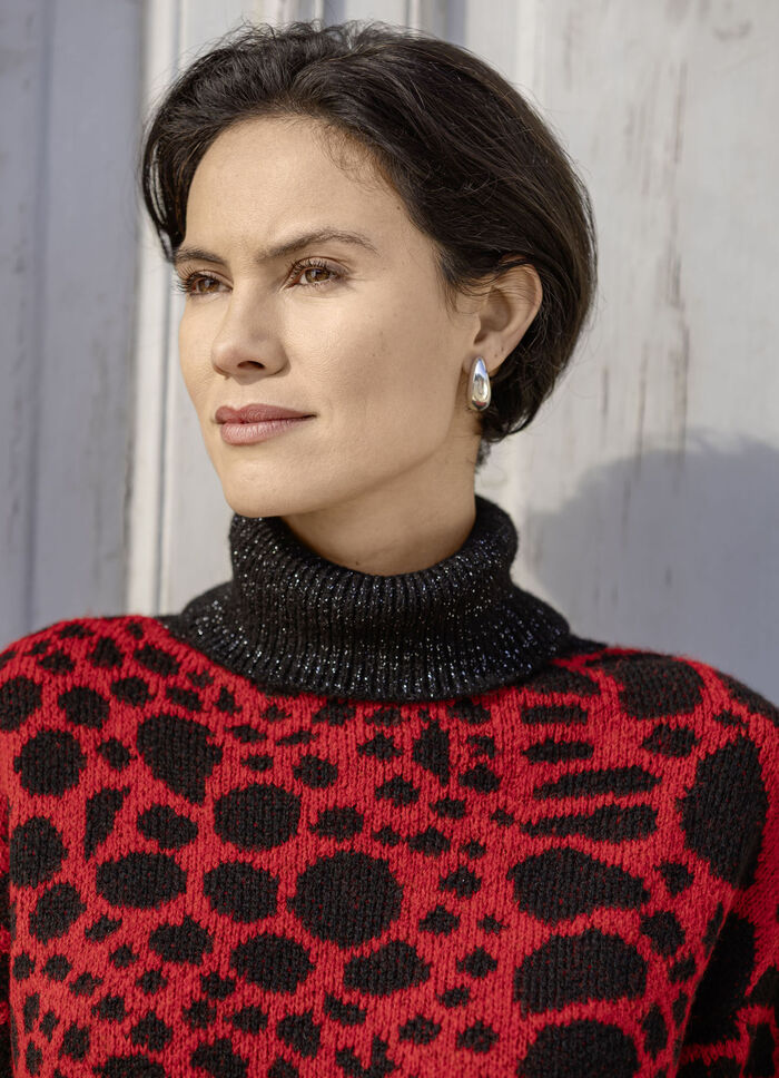 Pullover mit Glitzerakzenten 