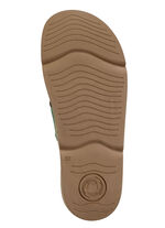 Gemini Pantolette aus Nappaleder mit Perforation GRÜN