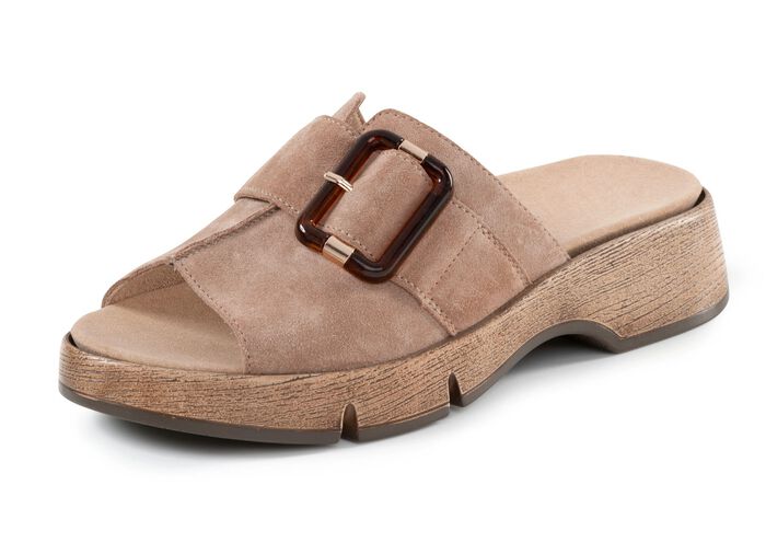 Waldl&auml;ufer Pantolette mit Zier-Schliesse 