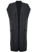 Gilet aus Kaschmir ANTHRAZIT