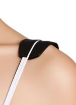 3 Paar Tr&auml;gerpolster, verhindern das Einschneiden der Tr&auml;ger in die Schultern 