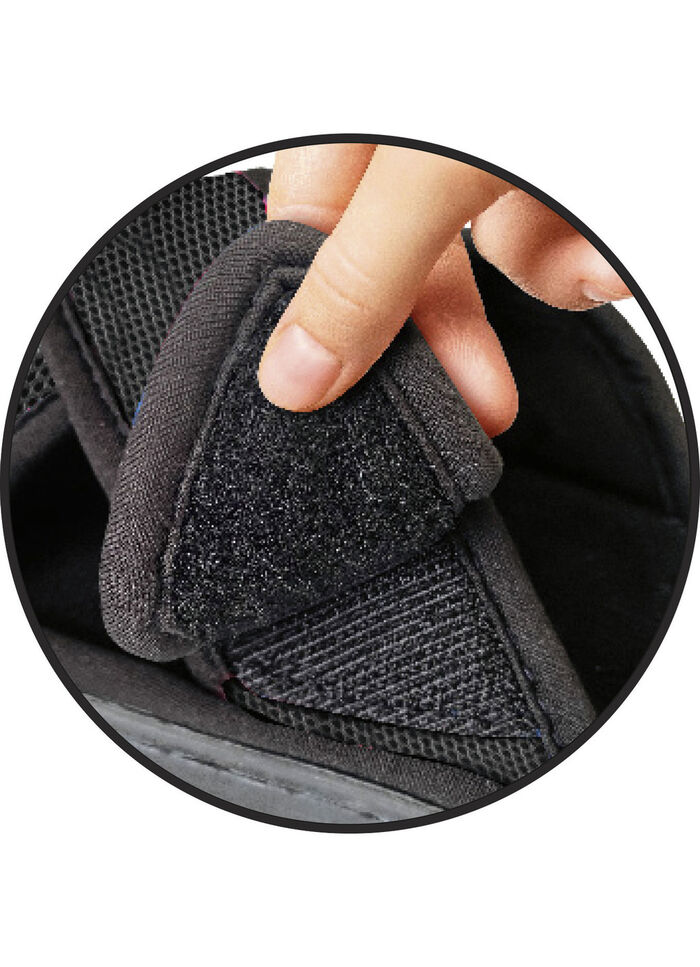 Relax-Cross Slipper für drinnen und draussen SCHWARZ