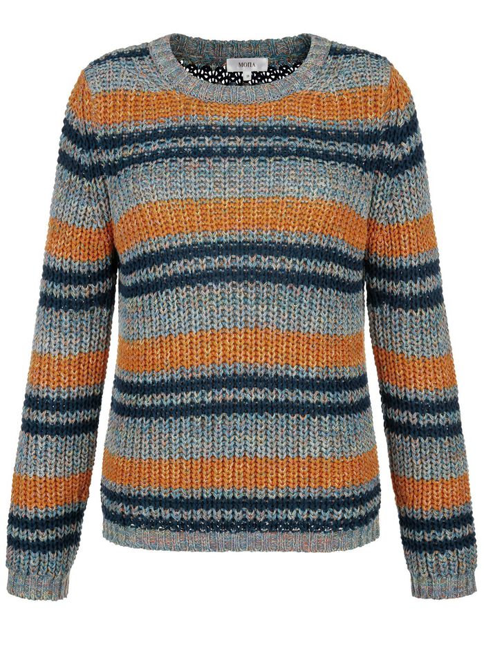 Pullover in Garnmix 