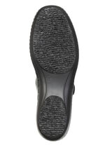 ELENA EDEN, bequeme Damen-Spangenschuhe, Weite H, mit herausnehmbarem Fussbett SCHWARZ