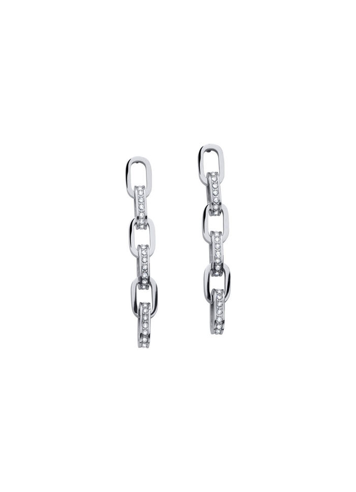 Elegante Ohrstecker mit funkelnden Kristallen 