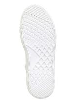 ELENA EDEN Sneaker mit niedlichen Herzchen besetzt WEISS-BUNT