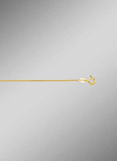 Runde Veneziakette aus Gold 