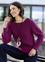 Pullover in Perlfang 