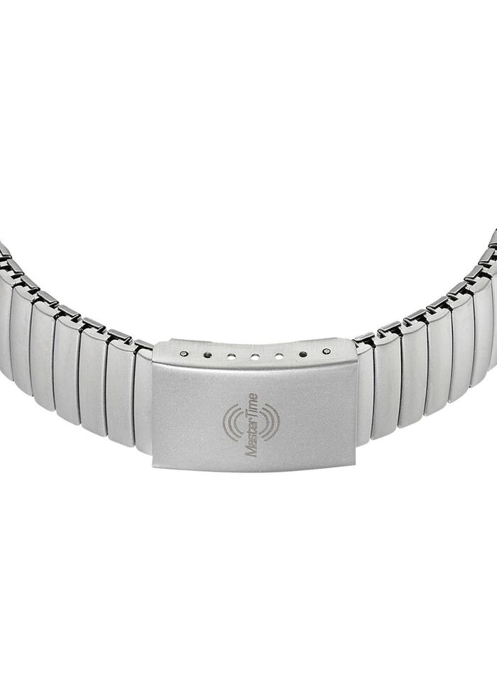 Master Time Funk-Damenuhr mit Edelstahlzugband 