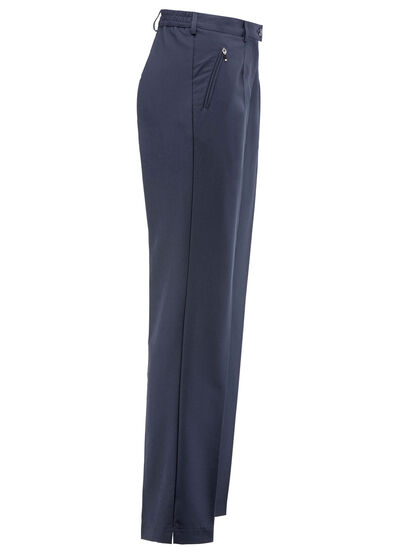 Hose mit Reißverschlüssen an den Seitentaschen 