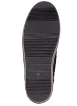 ELENA EDEN, schicke Damen-Boots, Weite H, mit herausnehmbarem Fussbett SCHWARZ