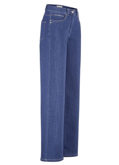 Jeans mit dezenter Strasszier 